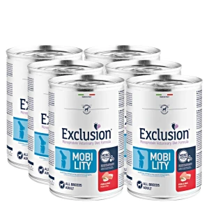 Exclusion Mobility Pork & Rice All Breed konzerv 6x400g